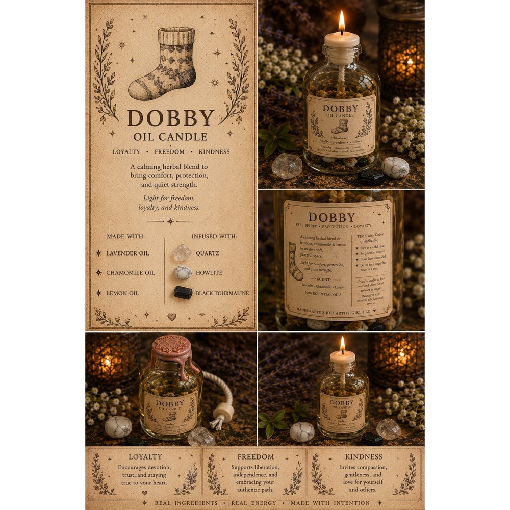 Dobby Oil‎ Candle